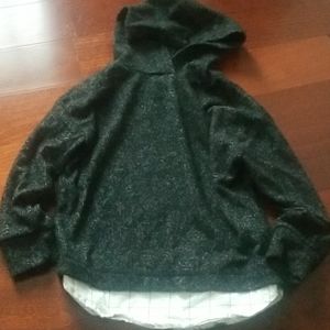Zara Girls Collection Hooded Sweater with Flannel